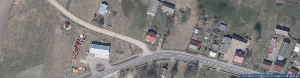 Zdjęcie satelitarne Żebraczka ul.