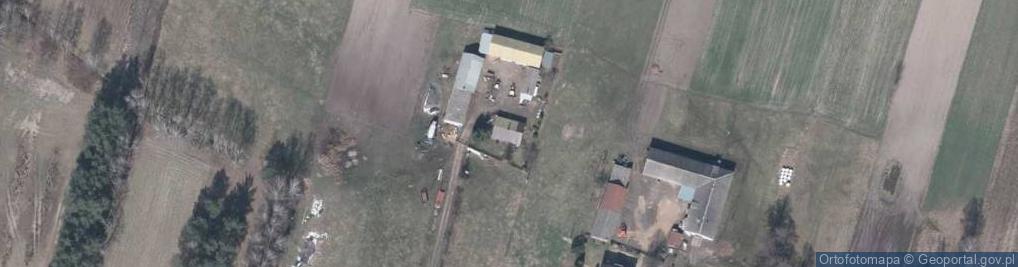 Zdjęcie satelitarne Żebraczka ul.