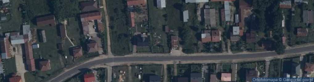Zdjęcie satelitarne Żebrak ul.