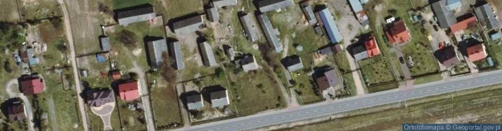 Zdjęcie satelitarne Żebry-Chudek ul.