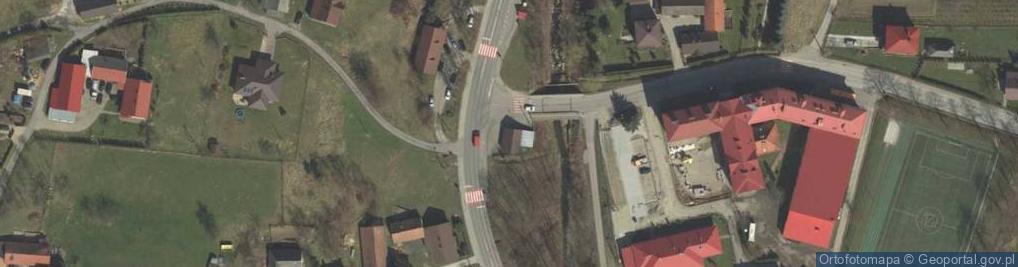 Zdjęcie satelitarne Żegocina ul.