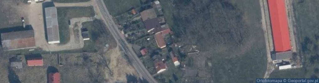 Zdjęcie satelitarne Zegrze Pomorskie ul.