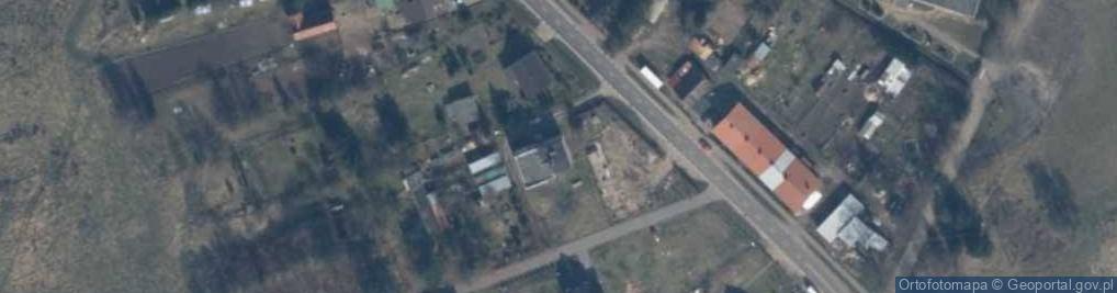 Zdjęcie satelitarne Zegrze Pomorskie ul.