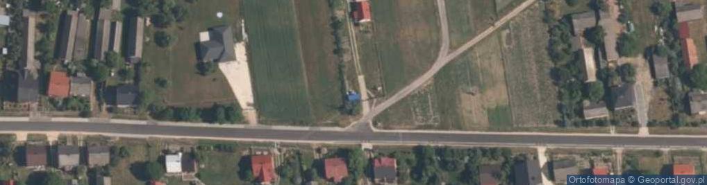 Zdjęcie satelitarne Żelazowice ul.