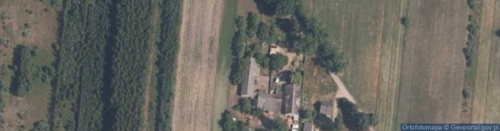 Zdjęcie satelitarne Żerechowa-Kolonia ul.