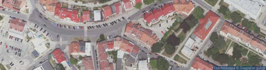 Zdjęcie satelitarne Zgorzelecka ul.