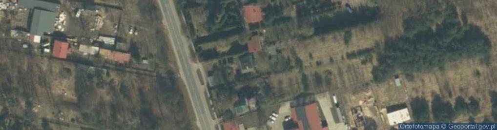 Zdjęcie satelitarne Zgierska ul.