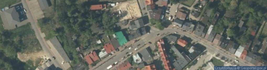 Zdjęcie satelitarne Zgierska ul.