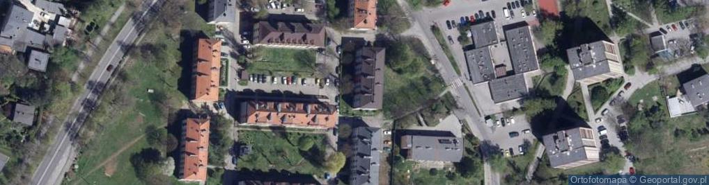 Zdjęcie satelitarne Zgrzebnioka Alfonsa ul.