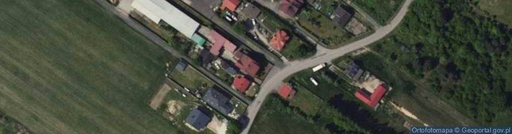 Zdjęcie satelitarne Zielona ul.