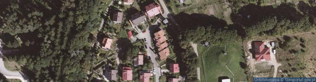 Zdjęcie satelitarne Zielona ul.