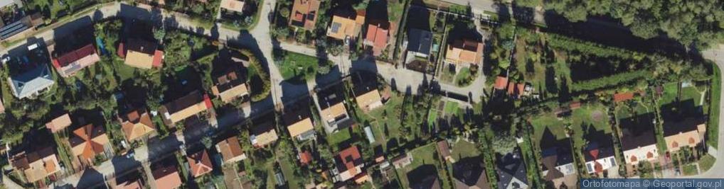 Zdjęcie satelitarne Zielona ul.