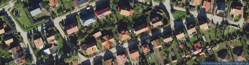 Zdjęcie satelitarne Zielona ul.