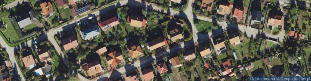 Zdjęcie satelitarne Zielona ul.