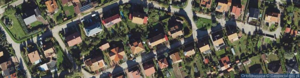 Zdjęcie satelitarne Zielona ul.