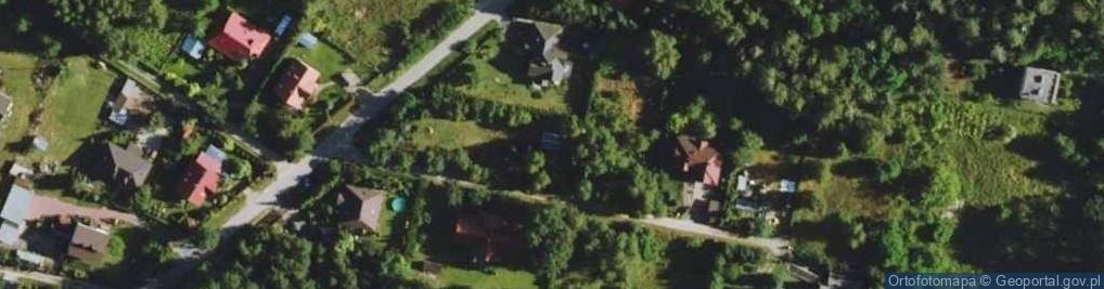 Zdjęcie satelitarne Zielonych Wiatrów ul.
