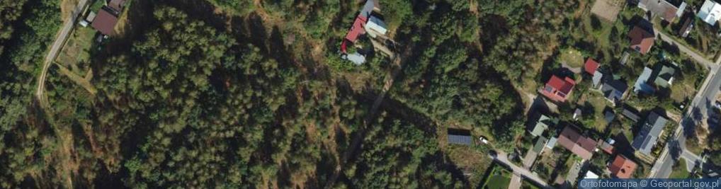 Zdjęcie satelitarne Ziemiańska ul.