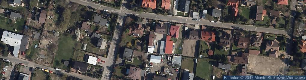 Zdjęcie satelitarne Zielna ul.