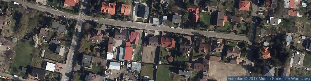Zdjęcie satelitarne Zielna ul.
