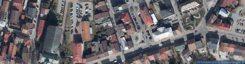 Zdjęcie satelitarne Zielona ul.