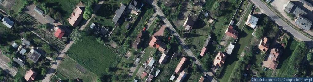 Zdjęcie satelitarne Zielona ul.
