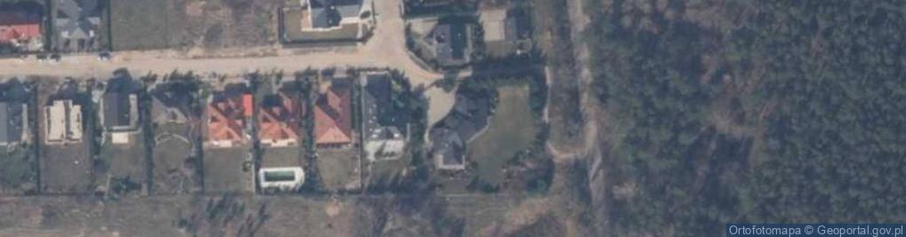 Zdjęcie satelitarne Zielona Górka ul.