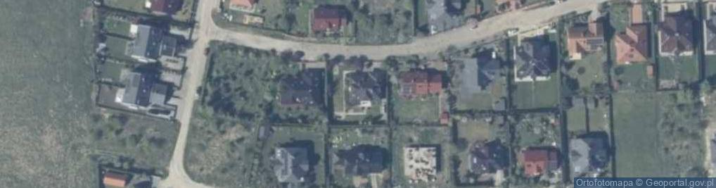 Zdjęcie satelitarne Zielona Górka ul.