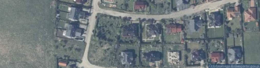 Zdjęcie satelitarne Zielona Górka ul.