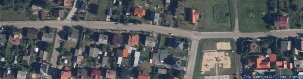 Zdjęcie satelitarne Zielona Ścieżka ul.