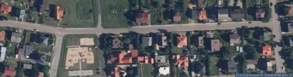 Zdjęcie satelitarne Zielona Ścieżka ul.