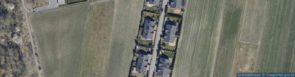 Zdjęcie satelitarne Zielone Wzgórze ul.