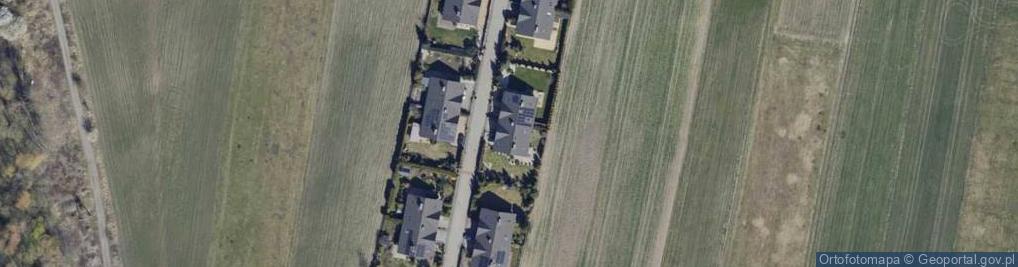 Zdjęcie satelitarne Zielone Wzgórze ul.