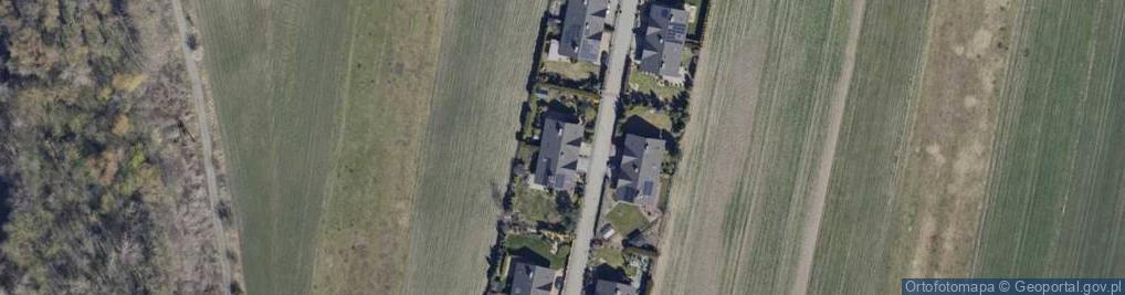 Zdjęcie satelitarne Zielone Wzgórze ul.