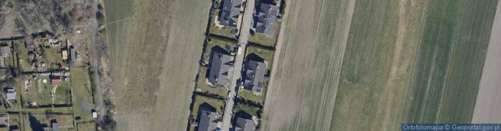 Zdjęcie satelitarne Zielone Wzgórze ul.