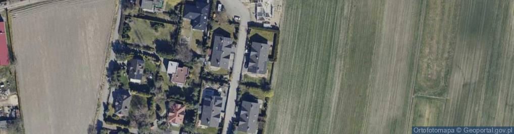 Zdjęcie satelitarne Zielone Wzgórze ul.