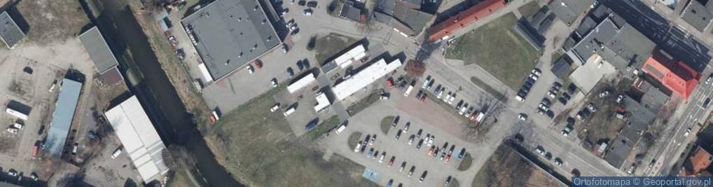 Zdjęcie satelitarne Zielona Droga ul.