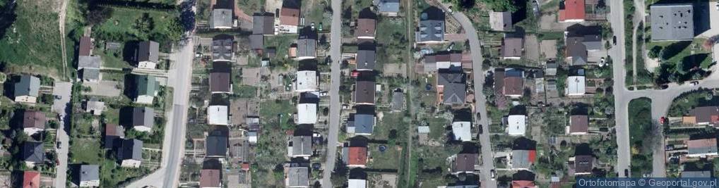 Zdjęcie satelitarne Zielone Wzgórze ul.