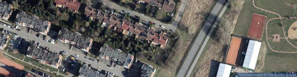 Zdjęcie satelitarne Zielona Kotlina ul.