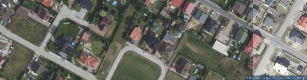 Zdjęcie satelitarne Zielony Skwer ul.