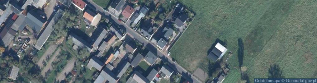 Zdjęcie satelitarne Zielona ul.