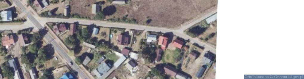 Zdjęcie satelitarne Zielona ul.