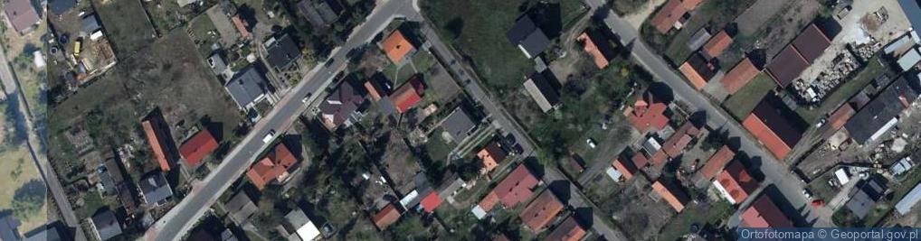 Zdjęcie satelitarne Zielona ul.