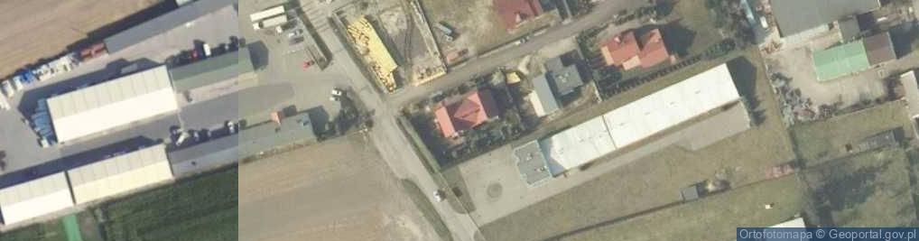 Zdjęcie satelitarne Zieleniec ul.