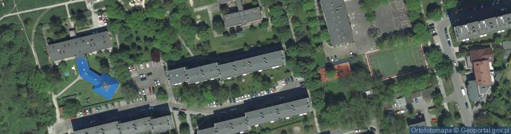 Zdjęcie satelitarne Zielińska ul.