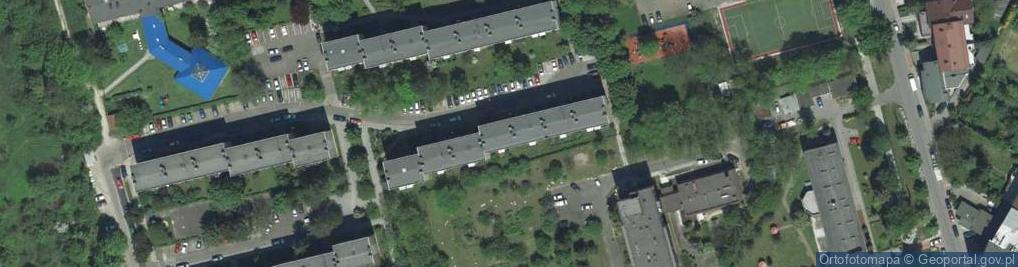 Zdjęcie satelitarne Zielińska ul.