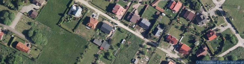 Zdjęcie satelitarne Zielonek ul.