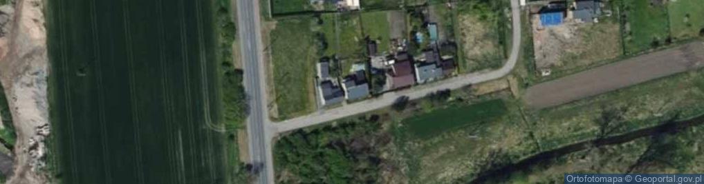 Zdjęcie satelitarne Zielona ul.