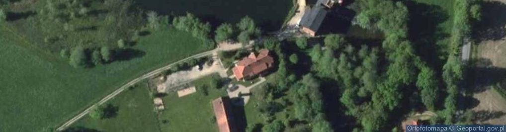 Zdjęcie satelitarne Zielony Lasek ul.