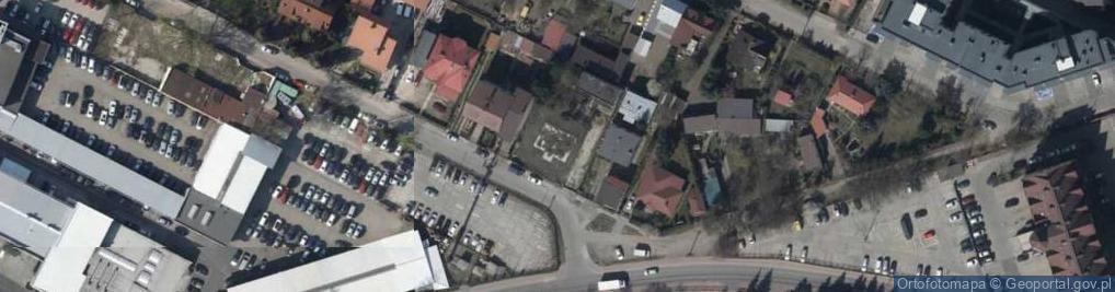 Zdjęcie satelitarne Zielna ul.