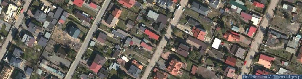 Zdjęcie satelitarne Zimna ul.